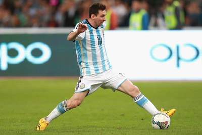 

KumkumArts Lionel Messi Poster 12 x 18 Inch HD Quality Material Gloss Paper. Paper Print(18 inch X 12 inch, Rolled)