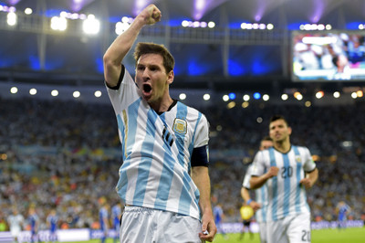 

KumkumArts Lionel Messi Poster 12 x 18 Inch HD Quality Material Gloss Paper. Paper Print(18 inch X 12 inch, Rolled)