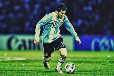 

KumkumArts Lionel Messi Poster 12 x 18 Inch HD Quality Material Gloss Paper. Paper Print(18 inch X 12 inch, Rolled)