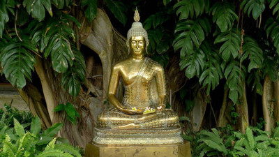 

Aabhaas Buddha Wall Poster Fine Art Print(12 inch X 18 inch, Rolled)
