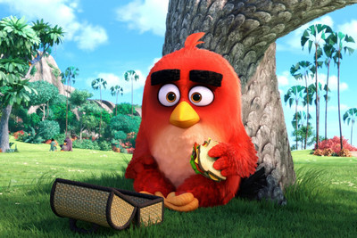 

RED ANGRY BIRD POSTER Paper Print(12 inch X 18 inch)