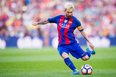 

KumkumArts Lionel Messi Poster 12 x 18 Inch HD Quality Material Gloss Paper. Paper Print(18 inch X 12 inch, Rolled)