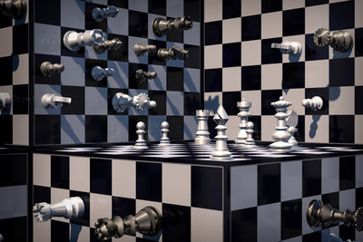 

FANTASY CHESS ARCHITECTURE PAPER PRINT POSTER Paper Print(12 inch X 18 inch)