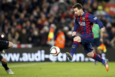 

KumkumArts Lionel Messi Poster 12 x 18 Inch HD Quality Material Gloss Paper. Paper Print(18 inch X 12 inch, Rolled)
