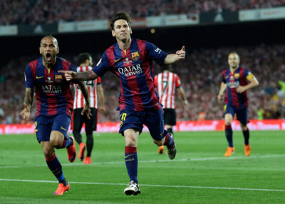 

KumkumArts Lionel Messi Poster 12 x 18 Inch HD Quality Material Gloss Paper. Paper Print(12 inch X 18 inch, Rolled)