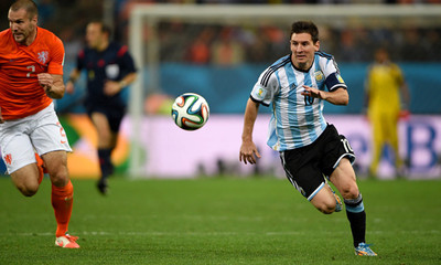 

KumkumArts Lionel Messi Poster 12 x 18 Inch HD Quality Material Gloss Paper. Paper Print(18 inch X 12 inch, Rolled)
