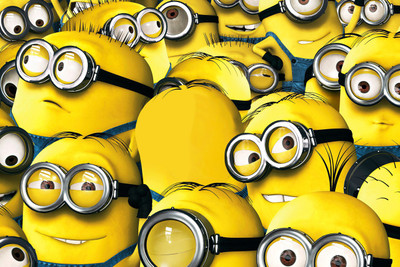 

MINIONS 2015 ANIMTAED Paper Print(12 inch X 18 inch)