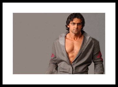 

Aabhaas Hrithik Roshan Wall Poster Fine Art Print(12 inch X 18 inch, Rolled)