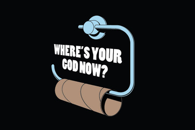 

WHERE IS YOUR GOD QUOTES PAPER PRINT POSTER Paper Print(12 inch X 18 inch)