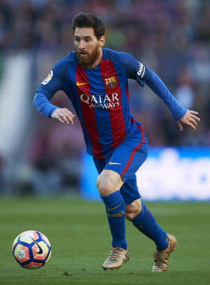 

KumkumArts Lionel Messi Poster 12 x 18 Inch HD Quality Material Gloss Paper. Paper Print(18 inch X 12 inch, Rolled)