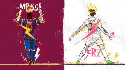 

KumkumArts Lionel Messi Poster 12 x 18 Inch HD Quality Material Gloss Paper. Paper Print(18 inch X 12 inch, Rolled)