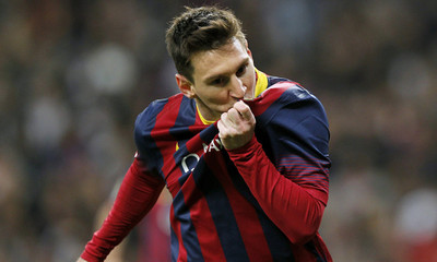 

KumkumArts Lionel Messi Poster 12 x 18 Inch HD Quality Material Gloss Paper. Paper Print(18 inch X 12 inch, Rolled)