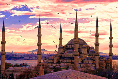 

SULTAN AHMED MOSQUE RELIGIOUS PAPER PRINT POSTER Paper Print(12 inch X 18 inch)