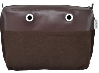 

Doubleu Bag - Medium - Dark Brown - PU Pouch(Brown)