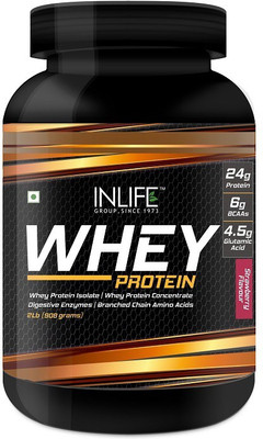 

Inlife 2Lb Whey Protein(908 g, Strawberry)