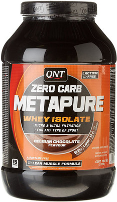 

QNT METAPURE ZERO CARB BELGIAN CHOCOLATE 1KG Weight Gainers/Mass Gainers(1 kg, CHOCOLATE)