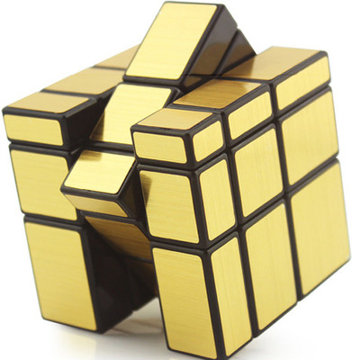 

Hum Enterprise Golden Cube Magic Mirror Cube 3x3x3 For Kids And Adults(1 Pieces)
