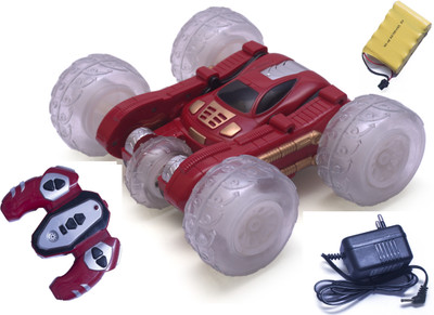 

TWGE 360 degree rotation full function stunt remote control car comes with rechargable battries and charger(Red)