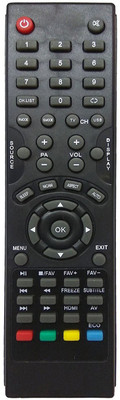 

LipiWorld Mitashi 2 LED TV Universal Compatible For Mitashi 2 LED TV Remote Controller(Black)