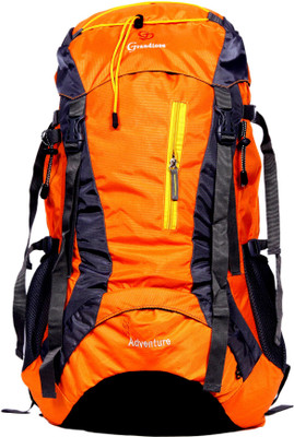 

GRANDIOSE 55L Orange Hiking Trekking Backpack Rucksack bags (GTB655001OR) Rucksack - 55 L (Orange) Rucksack - 55 L(Orange)