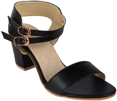

Go India Store Women Black Heels