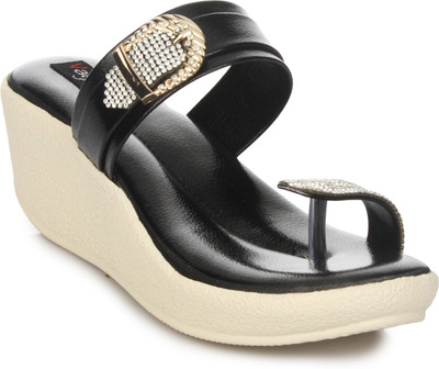 

VAYONAA Women 02,Black Wedges