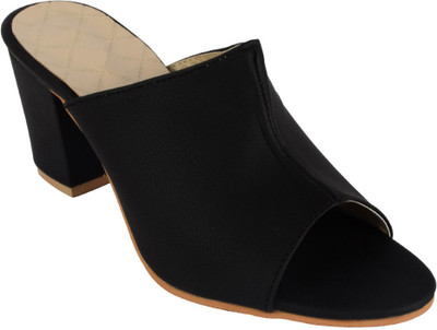 

Go India Store Women Black Heels