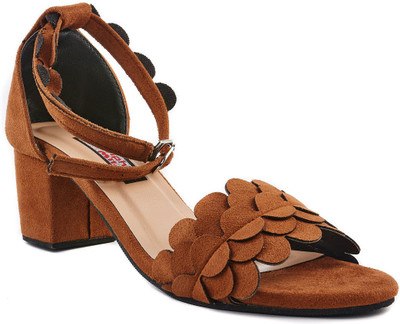

Dolphin Miles Women Tan Heels