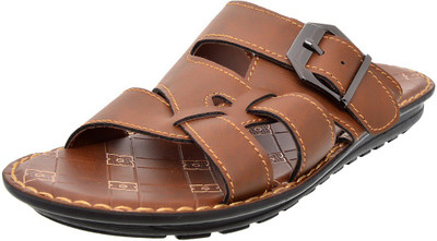 

Aerosoft Men Tan Sandals