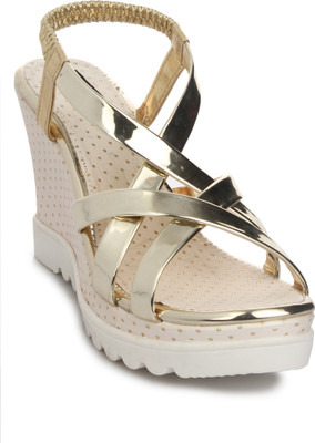 

VAYONAA Women 09,Gold Wedges