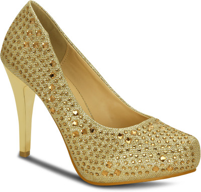 

Kielz Women Gold Heels