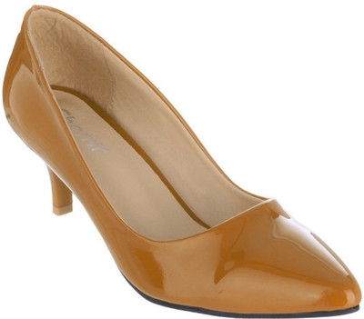 

SHERRIF SHOES Women tan Heels