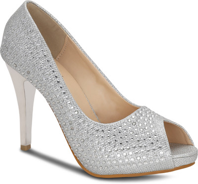 

Kielz Women Silver Heels