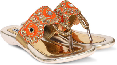 

Sapyork Women Orange Flats