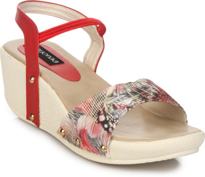 

VAYONAA Women 06,Red Wedges