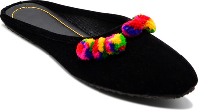 

Myra Women Black Flats