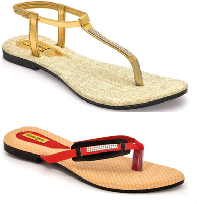 

Indirang Women Multicolor Flats