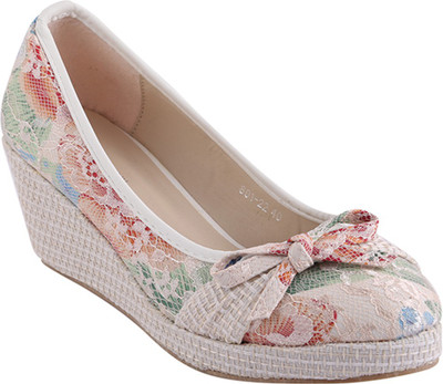 

Go India Store Women Multicolor Wedges