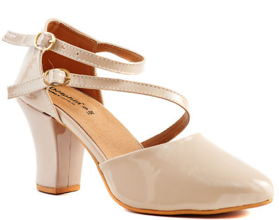 

Dolphin Miles Women Beige Heels