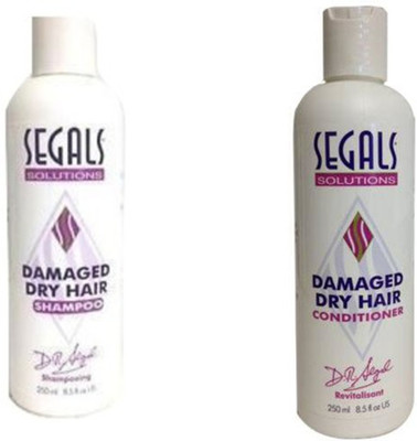 

Segals Solutions Segals Damaged / Dry Hair Shampoo and Damaged / Dry Hair Conditioner(500 ml)