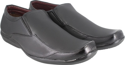 

LeatherKraft Slip On For Men(Black