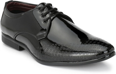 

Knoos PARTY Derby For Men(Black, Bl