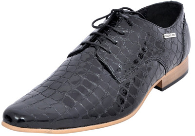 

Maplewood Tyrone-Black Derby For Men(Black
