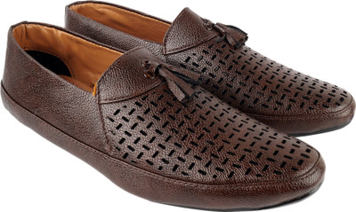 

AMJ Brown Casual, Party Wear Loafers for Men Casuals For Men(Brown