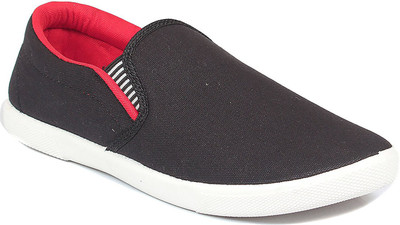 

JETTER Canvas Shoes For Men(Black, Black red