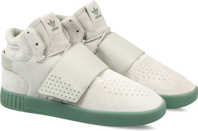 

ADIDAS ORIGINALS TUBULAR INVADER STRAP Sneakers For Men(White, Sesame/sesame/tragrn