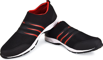 

uwok Trendy Walking Shoes For Men(Red, Black, Dark grey