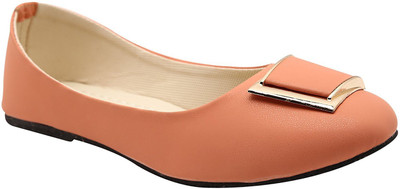 

KAWTRA Women Orange Flats