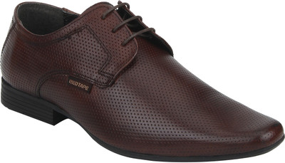 

Red Tape Men Leather Formal Derby For Men(Brown