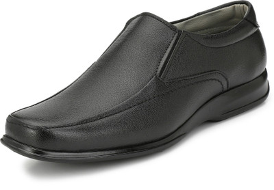 

Mantin Shoes Comfortable Stylish Black Slip On For Men(Black